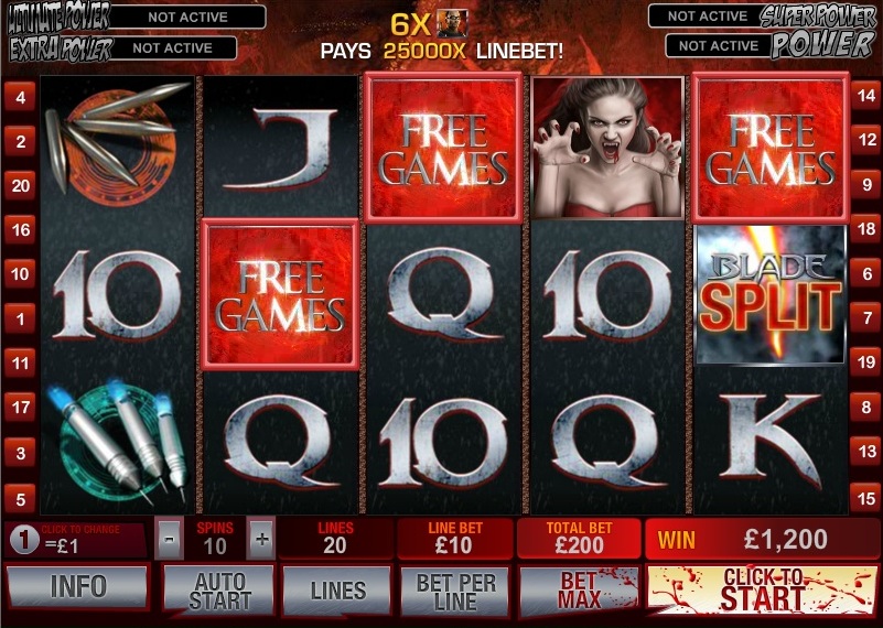 Blade Slot screenshot